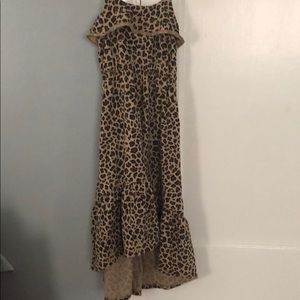 Girls cheetah dress